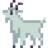 companion - Silver Goat