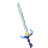 weapon - Blue Longsword