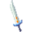 weapon - Blue Broadsword