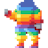 body - Rainbow Suit